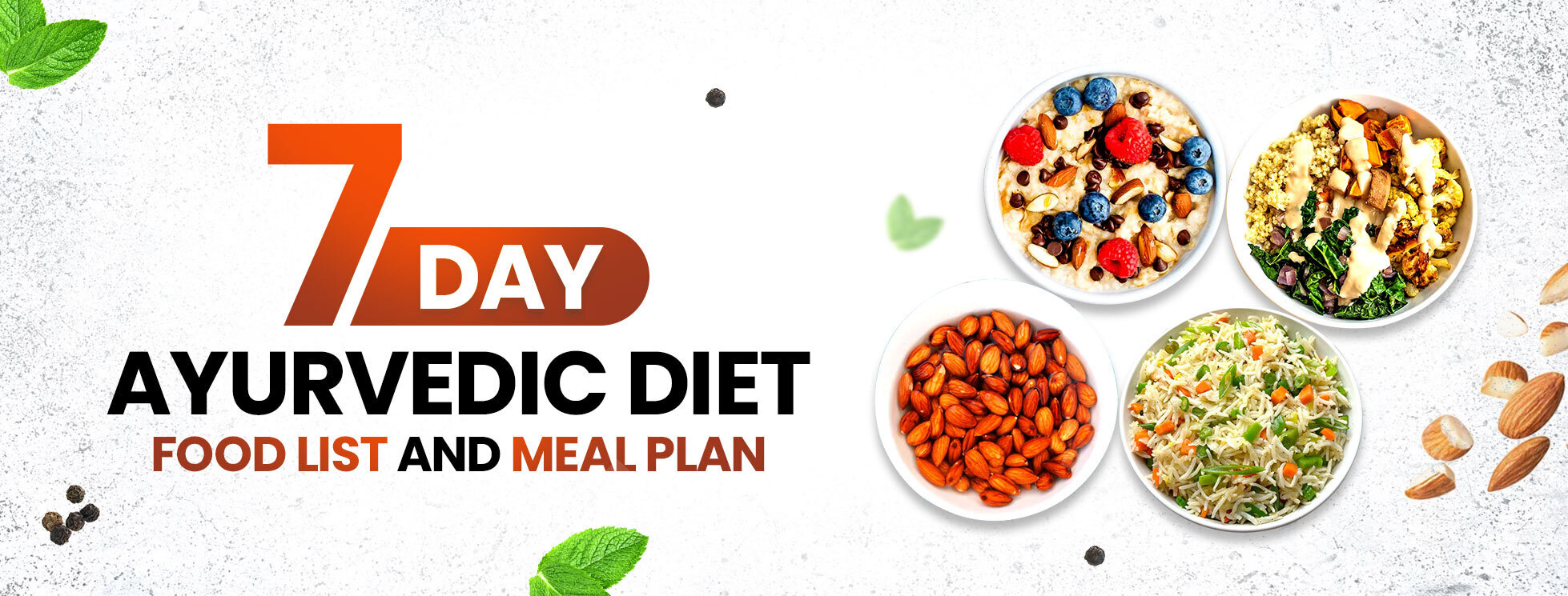 7-Day Ayurvedic Diet Food List and Meal Plan